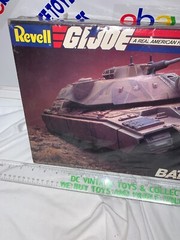 Vintage Revell G.I Joe Battle Tank Plastic Model Kit #8902U1 FACTORY SEALED