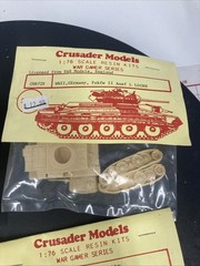 Crusader Model Kits Lot Of 15 Tanks Trucks Miniatures New M11