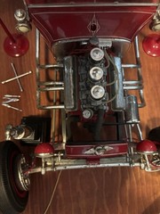 Vintage Monogram 1/8 Big T Custom Ford Model Street Show Pick-Up Glass Display