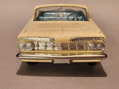 Vintage SMP/AMT 1959 Chevrolet Impala Conv 1/25 Scale Built Kit – Super Clean!