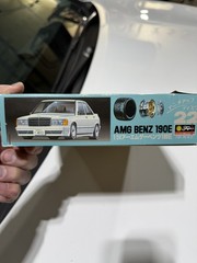 Fujimi Mercedes Benz AMG 190E 2.0 1/24 10-22, Motor Option, PARTS KIT, NO MOTOR