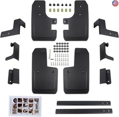 Mud Flaps for Ford Bronco Accessories 2021 2022 2023 2024 2025 2/4-Door, Splash