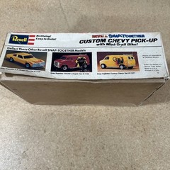 1977 Revell Snap Together Custom Chevy Pick-Up Model Box Only