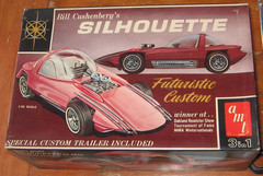 AMT Bill Cushenberry Silhouette Show Car Rod Orig Unbuilt Kit # 2162 ’60s Issue