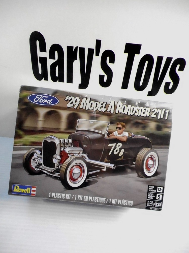 Revell 1929 Ford Model A Roadster 1:25 Scale Plastic Model Kit