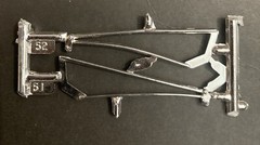 Blue Max Mustang Funny Car PARTS 120 1667 Model Car Parts COMBINE PARTS