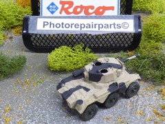 Roco Minitanks Painted Modern British Saladin 6×6 Recon Tank Lot #9808B