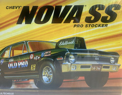 AMT Chevy NOVA SS Stock or Pro Stock model kit NEW in FACTORY SEALED BOX