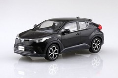 Aoshima 1/32 Scale Model Car The Snap Kit 06-B Toyota C-HR Black Mica Painted