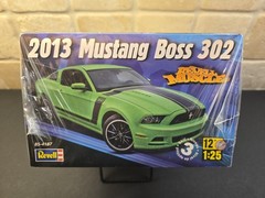 Revell, Revell Muscle, 2013 Mustang Boss 302, 1/25 scale !!Factory Sealed!!