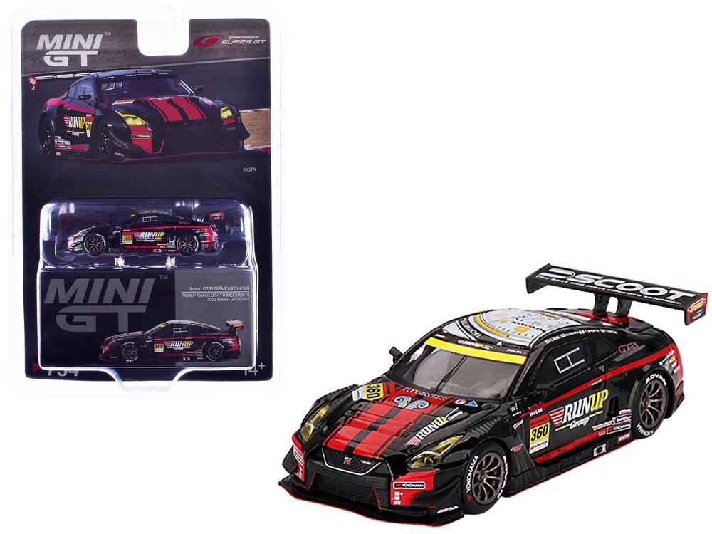 Mini GT MGT00754 1/64 Nissan GT-R NISMO GT3 #360 Takayuki Aoki
