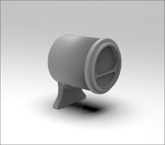 1:18 60’s Era Tach 3d Printed. Comes Unpainted. 2pk