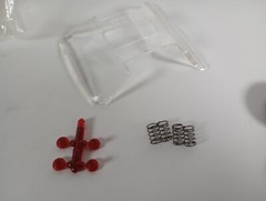 1975 Corvette Coupe MPC 1:25 Model Kit 1-7505 Sealed Parts Bag