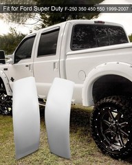 2Pcs Roof Corner Cab Covers Molding Trim Upgraded Sealed Fit for Ford F-250 F-35