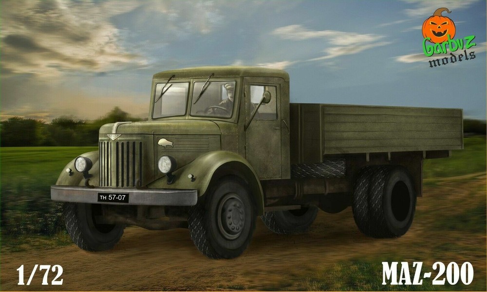 1/72 Garbuz 72-01 MAZ-200 truck