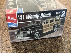 AMT 1941 FORD WOODY STOCK FACTORY SEALED KIT! CIRCA 2001! VMCP!