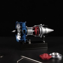 Educational DM122 Turbofan Engine Model Kit – All-Metal, 1:20 Scale Assembly Kit