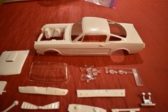 Monogram 1966 Shelby Mustang GT-350 Body Parts 1/24