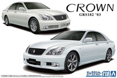 AOSHIMA The Model Car 118 GRS182 Crown Royal Saloon G/Athlete G 1/24 Model Kit