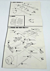 Vintage AMT Diamond Reo Tractor 1/25 Model Kit T537 Semi Truck 1972 Instructions