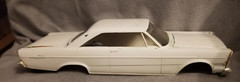 Original Vtg, AMT 1965 Ford Galaxie 500XL Hardtop 3 in 1 kit #6125 -Body & Parts