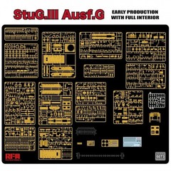 RyeFieldModel RM 5073 RFM 1/35 StuG III Ausf. G Early Production w/full Interior