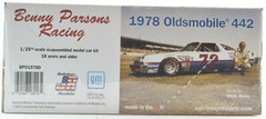 Salvino JR Models “First” Benny Parsons 1978 Oldsmobile 442 1/25 Model Car Kit
