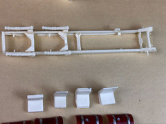 AMT Peterbilt 1:25 BUDWEISER 352 PACEMAKER CABOVER Truck Kit T551 ~Started AS-IS