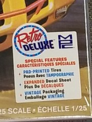 Retro Deluxe MPC Pontiac GTO Super Stocker Factory Sealed Plastic Model Kit