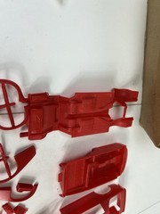 Camaro Z28 MPC 1:25 Model Kit # 1-0814 Parts Pieces Red Vintage Open Box