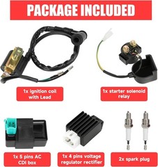 Ignition Coil Starter Solenoid Voltage Regulator CDI Compatible with Tao tao …