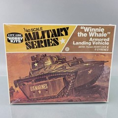 Life-Like 1/40 Winnie the Whale Assault Armored Landing Vehicle 09658 Vintage