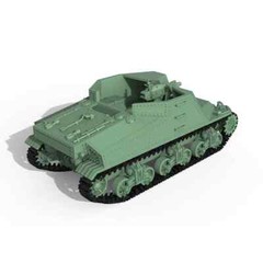 SSMODEL SS72534 V1.5 1/72 Military Model Kit T40 ATHowitzer Tank Destroyer