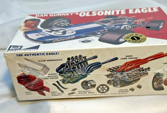 MPC 1/25 Scale Model Kit Dan Gurney’s Olsonite Eagle #6026 Sealed Grand Prix Dad