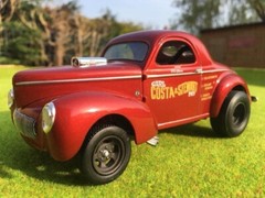 Decals – Willys Gasser of Carl Costa and Pat Stewart, Nostalgia 1967.