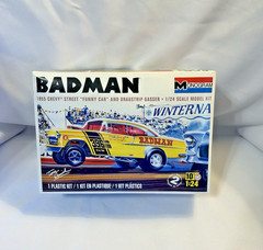 MONOGRAM CHEVY 1955 “GASSER” by TOM DANIEL model kit NEW in FACTORY BAGGED Box