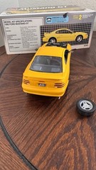 1995 Ford Mustang GT 1:25 AMT Model Kit – Partially Built