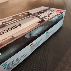 AMT Ertl Amoco Tanker Trailer 1/25 Model Kit 6698 Open Box Sealed Parts Vintage