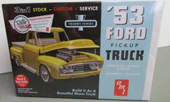 AMT 1953 Ford Pickup Truck 3 in 1 Trophy Series Model kit 1:25 NEW SEALED MINT