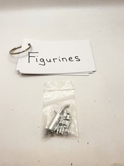 Vintage Model Kit Silver Toned SEALED Pieces Replacement
