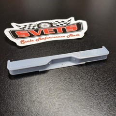 Vintage 1973-1987 GM Truck Rear Step Bumper W/Ball Receiver 3D Resin 1/24
