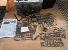 AFV Club #AF35042 Duster Model Kit Parts Only