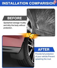 Autorder Mud Flaps Splash Guards for 2023-2025 2026 Honda Accord Accessories