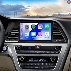 Car Stereo Radio for Hyundai Sonata 2015 2016 2017, 9″ Touchscreen Android 13