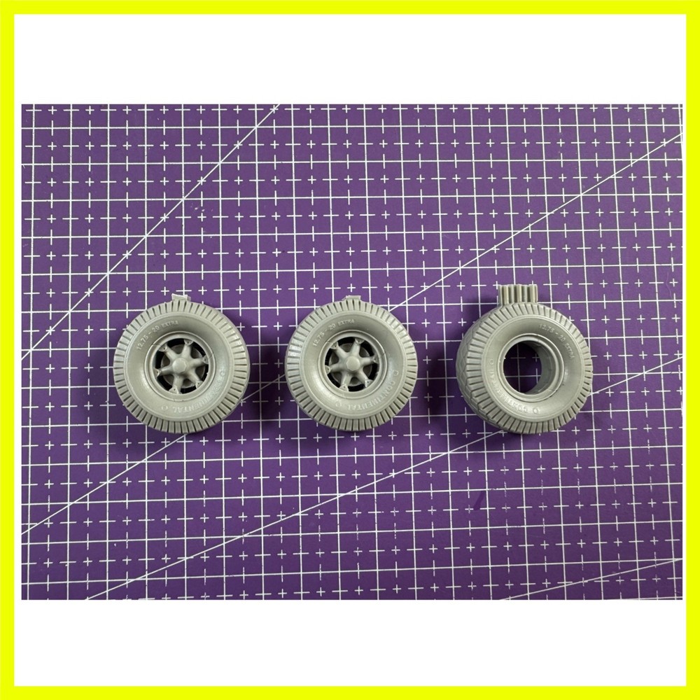 1: 35 Die Casting Resin Model Assembly Kit, GK， Resin Wheels, Unpainted, Need…