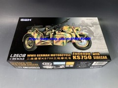 Great Wall Hobby L3508 1/35 Zundapp KS750 with Sidecar