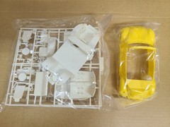 IMAI 1/24 Mooneyes Beetle Cabrio Moon Eyes Cabriolet Plastic Model Kit