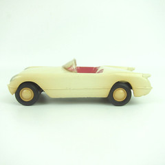 Vintage 1953 Chevrolet Corvette Convertible Dealer Promo Model Car PMC 1:25