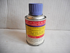 Vintage Pactra ‘Namel Purple Grape S42 Spray Paint Can Paper Label 1961 NOS