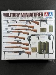 TAMIYA Military Model 1:35 U.S. Infantry Weapons Set WW2 – Lot Of 2